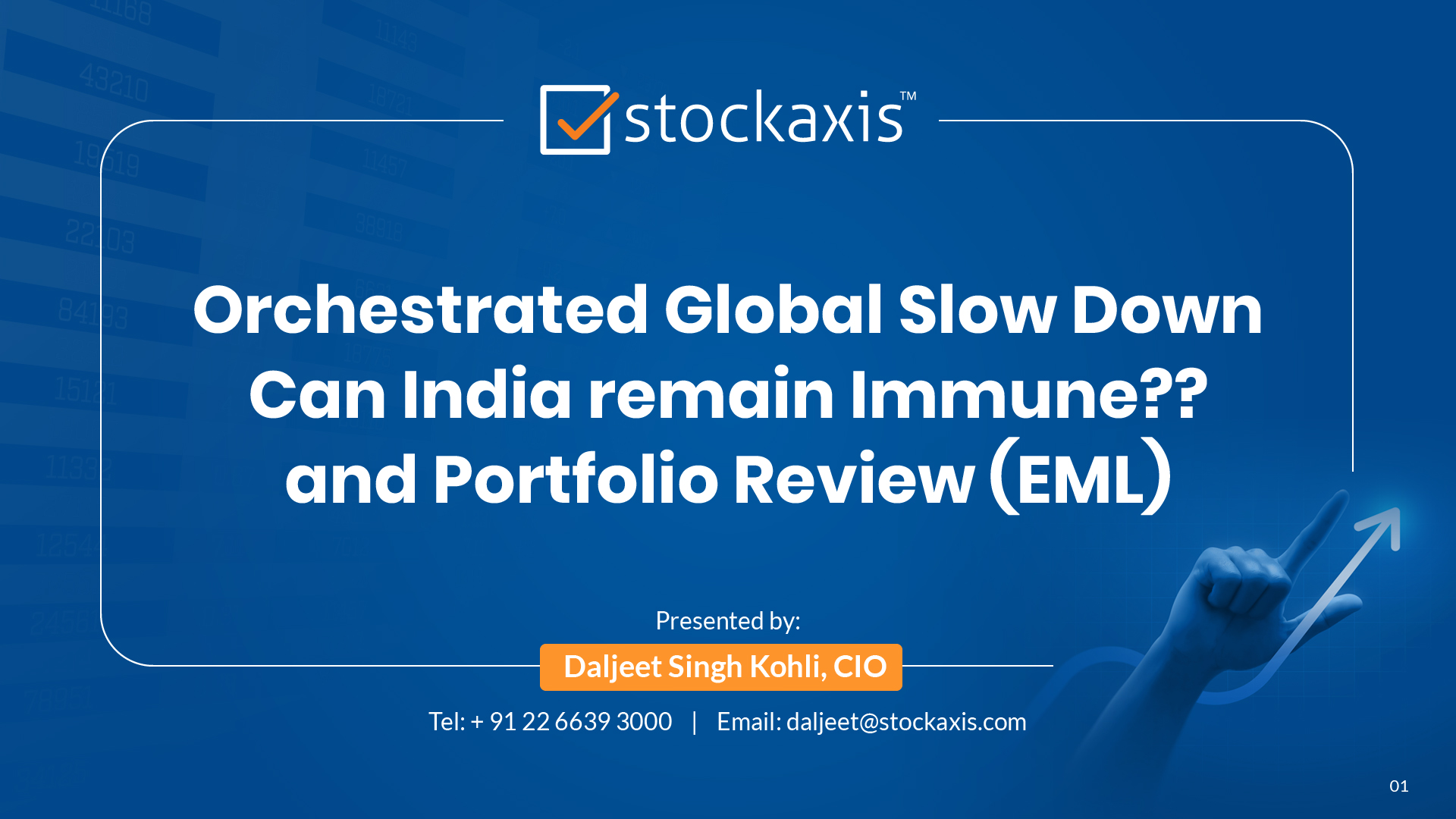 StockAxis Webinar | Multibagger Investments | Emerging market leaders | Daljeet Singh Kohli Live