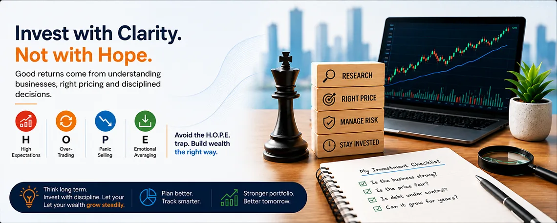 New to Investing? Avoid the H.O.P.E. Trap